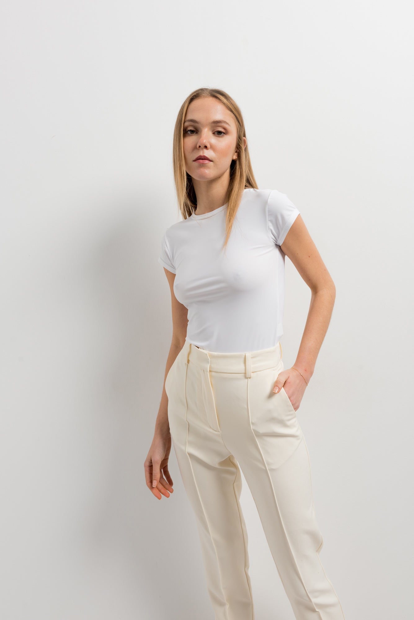 Pantalon recto aberturas