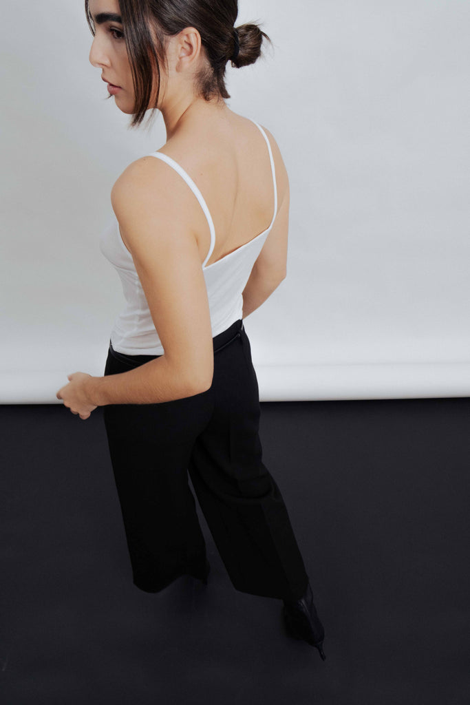 CALÇA CULOTTE COM CINTO