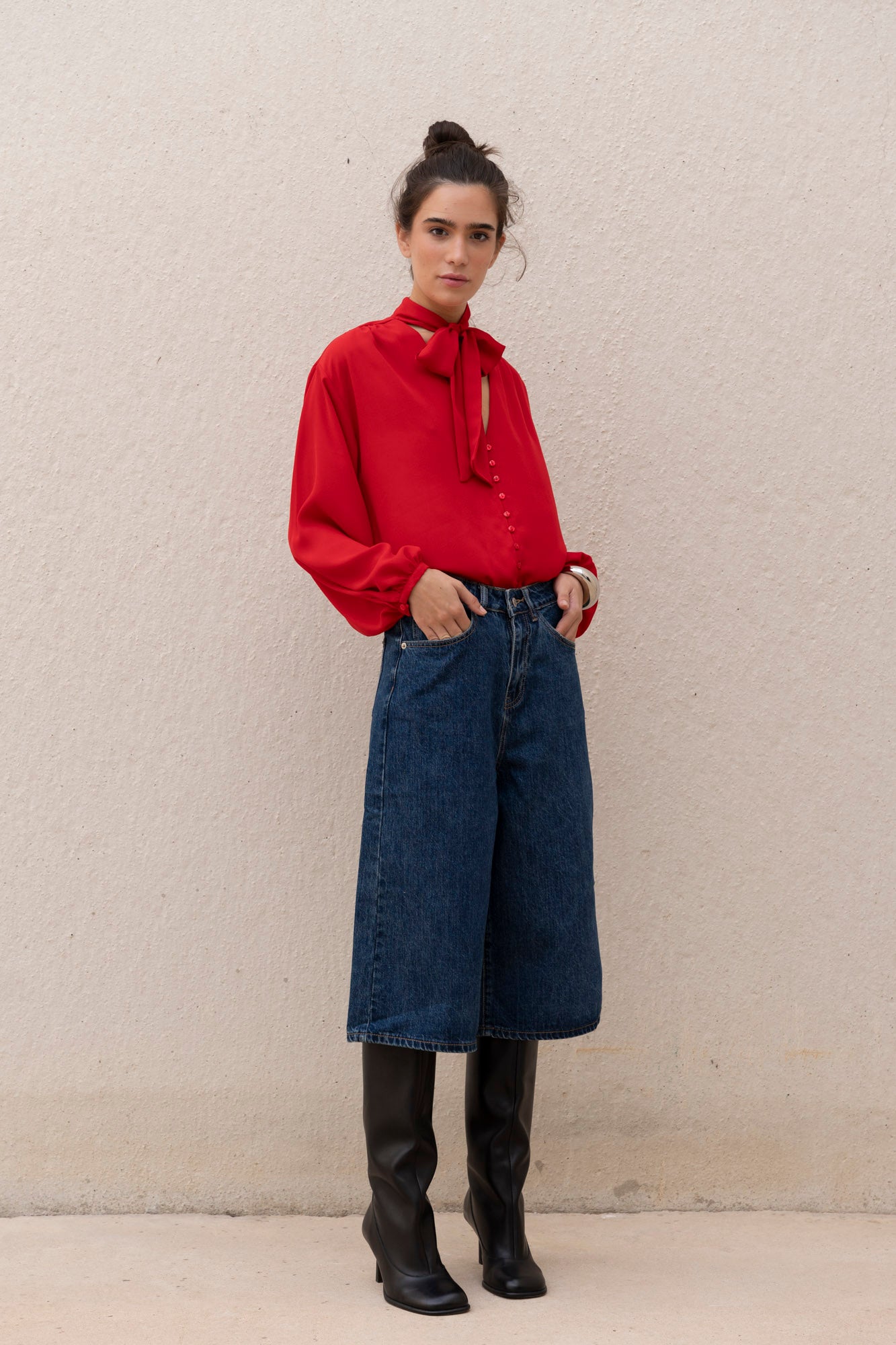 Blusa fluida
