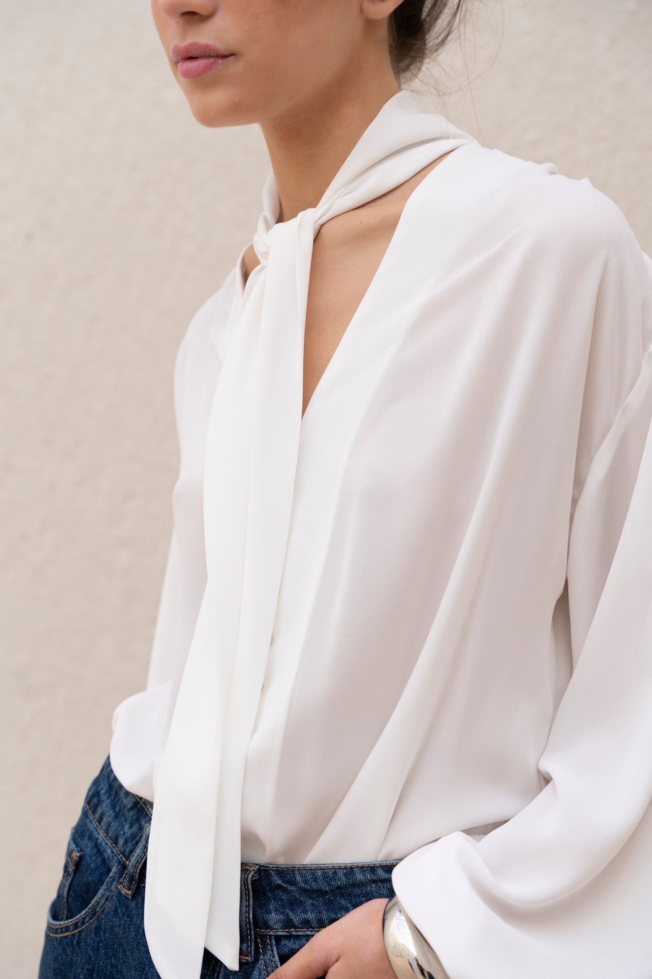 Blusa fluida