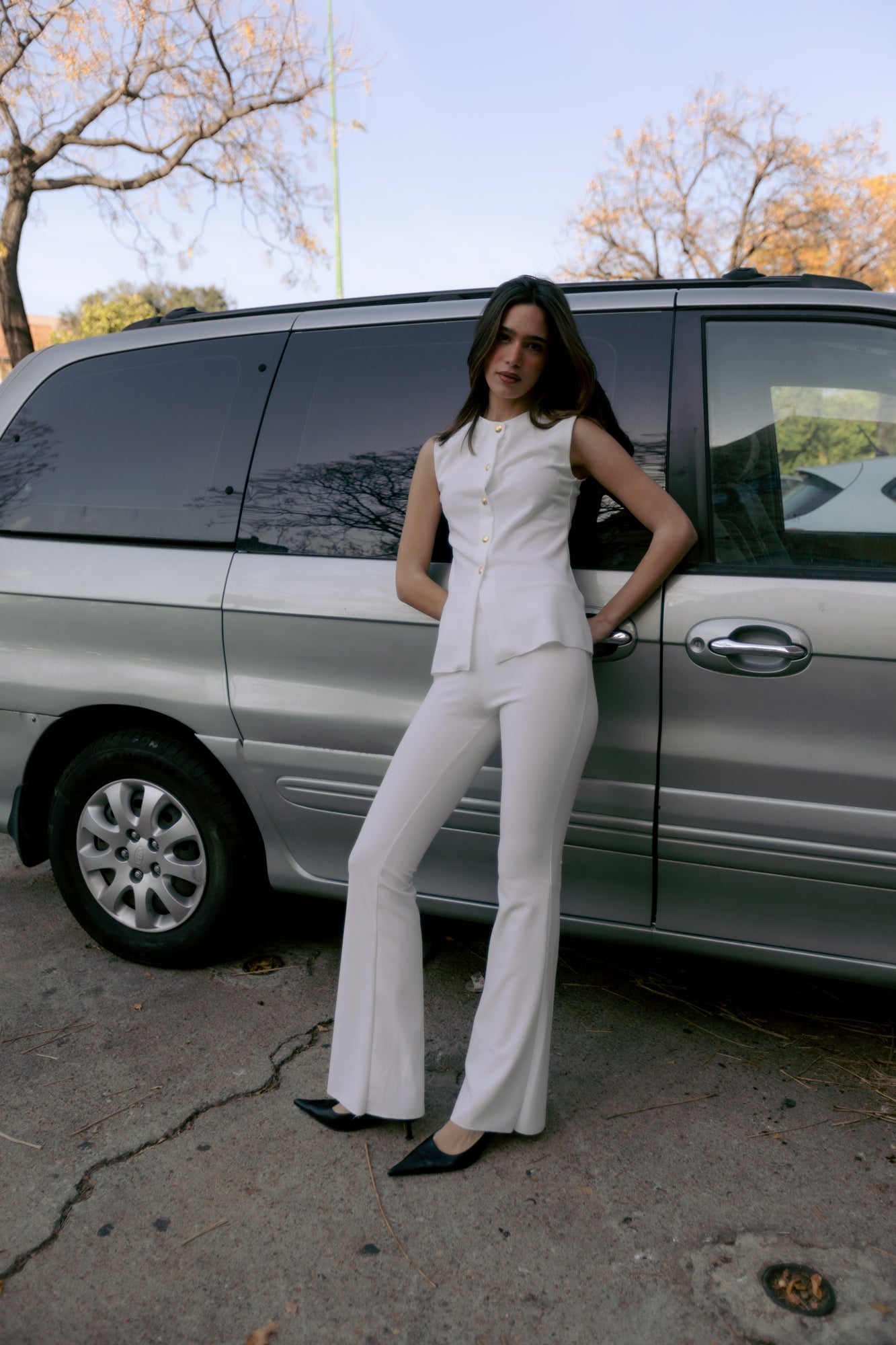 Pantalon flare