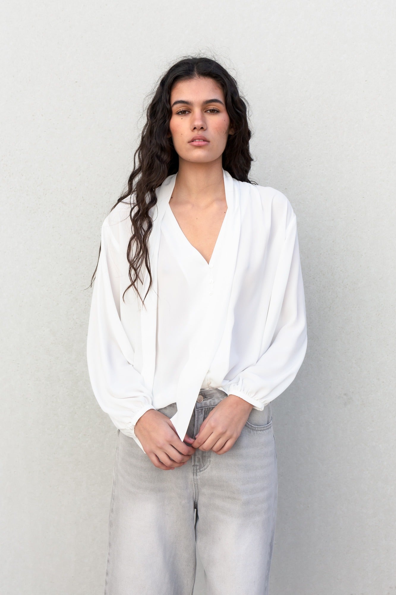 Blusa fluida