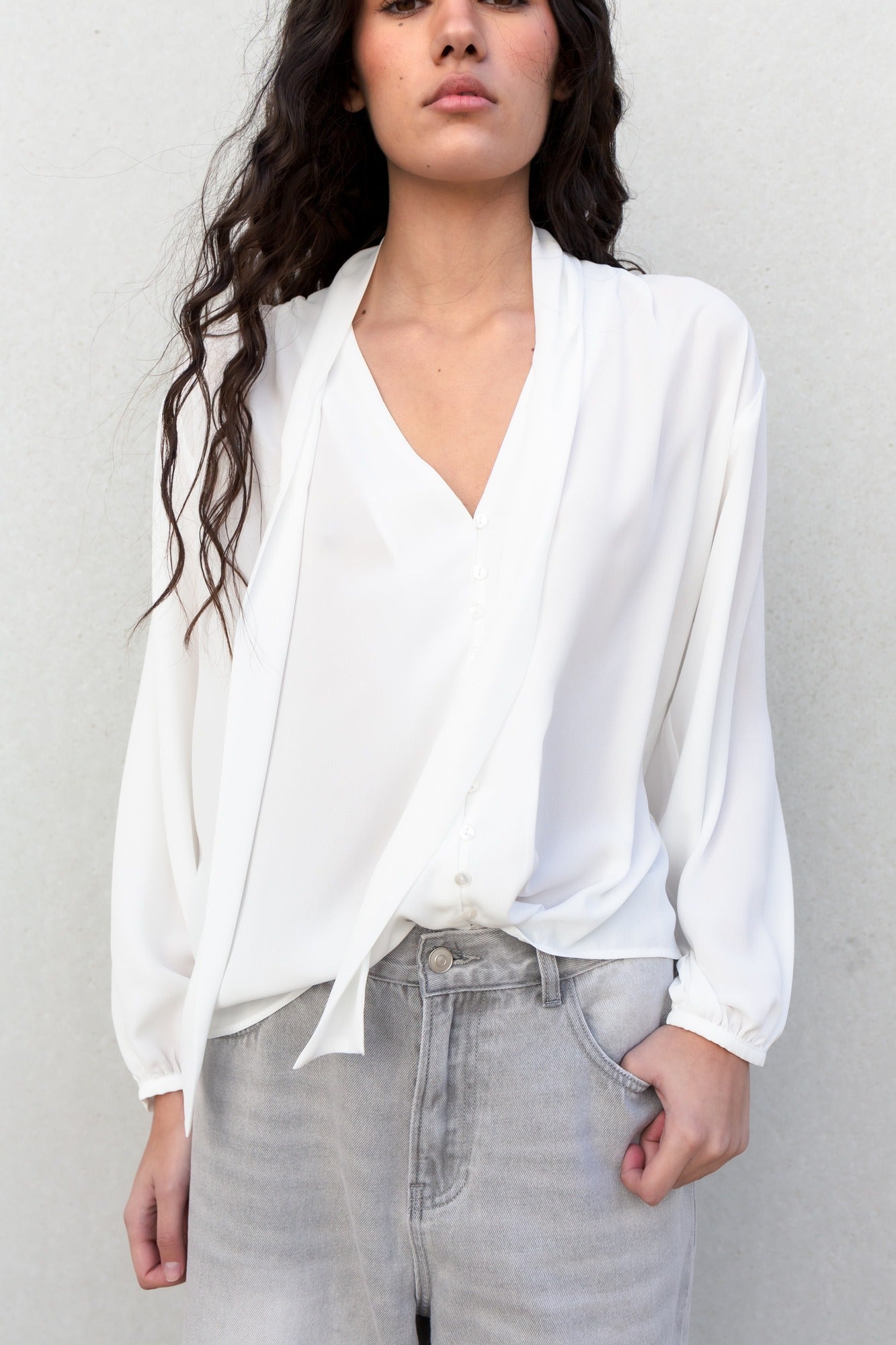 Blusa fluida