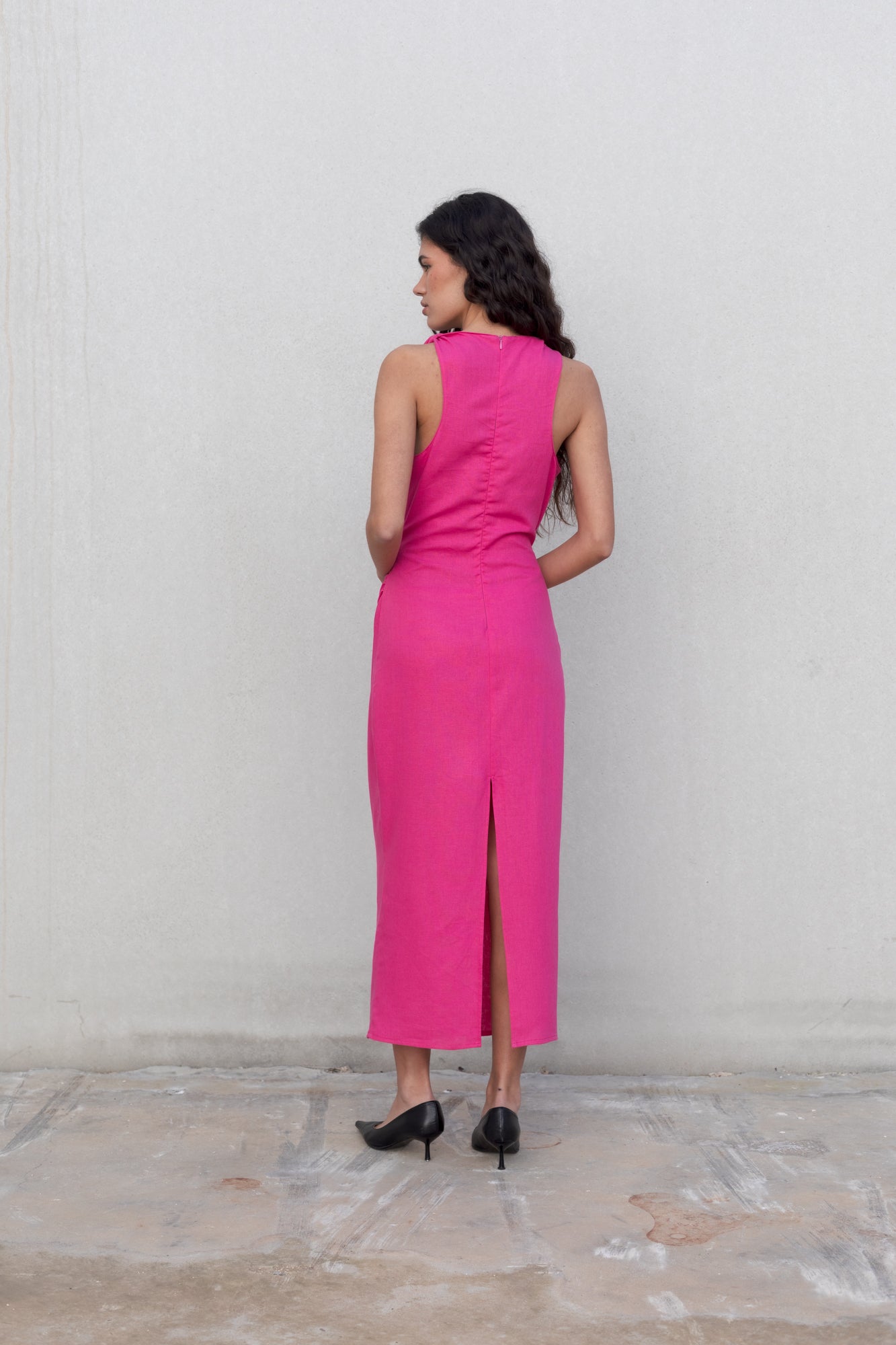 VESTIDO DE LINHO