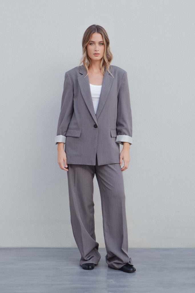 BLAZER COM PUNHO ESTAMPADO