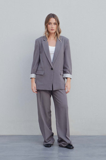 BLAZER COM PUNHO ESTAMPADO