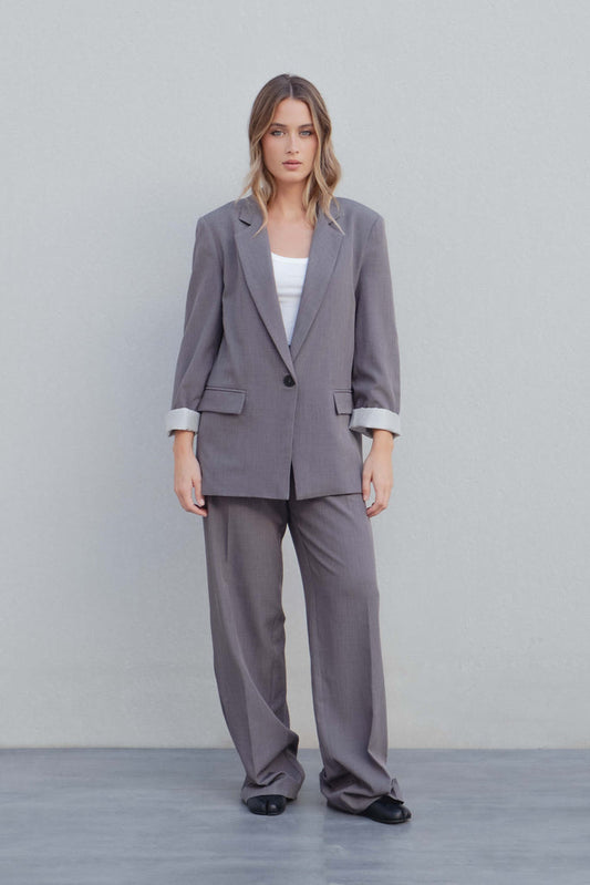 BLAZER COM PUNHO ESTAMPADO