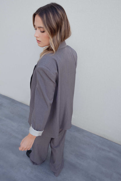 BLAZER COM PUNHO ESTAMPADO