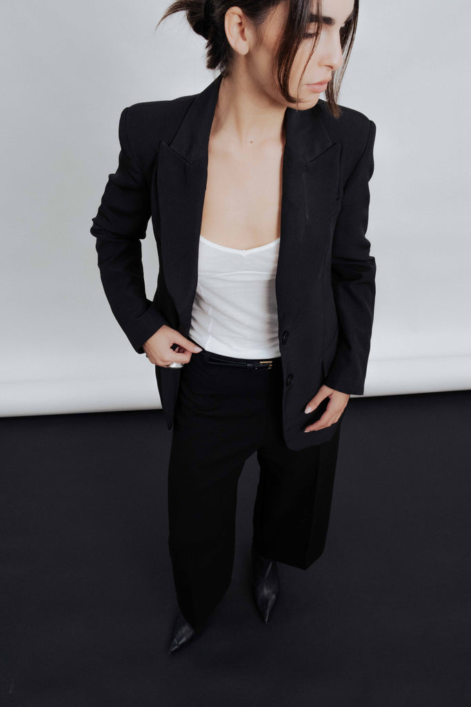 CALÇA CULOTTE COM CINTO