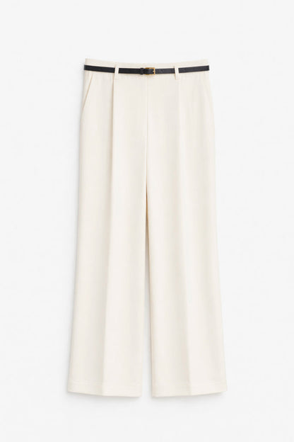 CALÇA CULOTTE COM CINTO