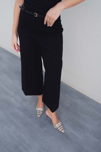 CALÇA CULOTTE COM CINTO