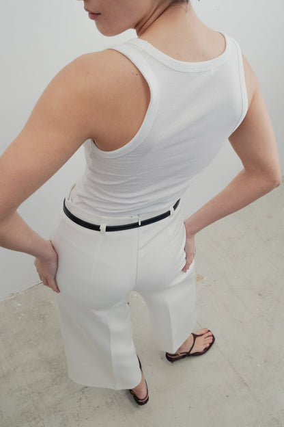 CALÇA CULOTTE COM CINTO
