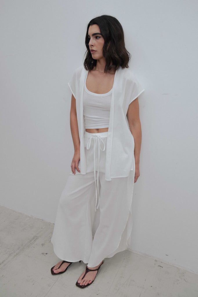 BLUSA DE KIMONO CROSSOVER