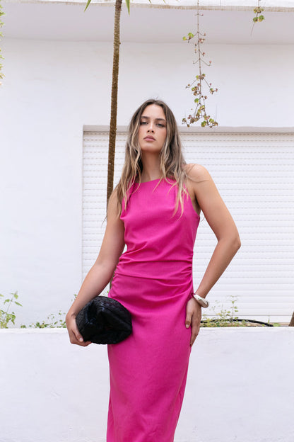VESTIDO DE LINHO