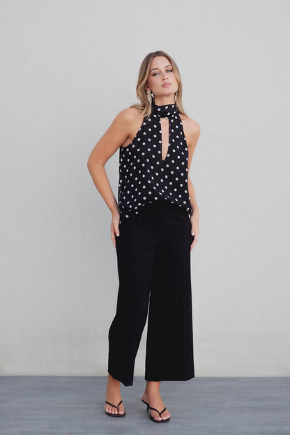 TOP HALTER DE BOLINHA