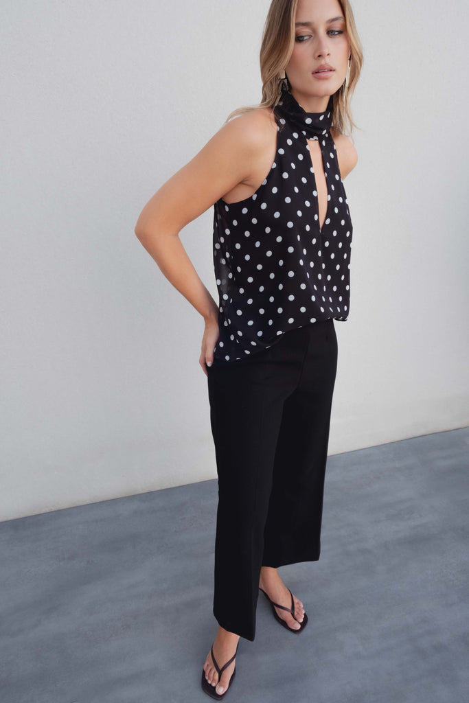 TOP HALTER DE BOLINHA