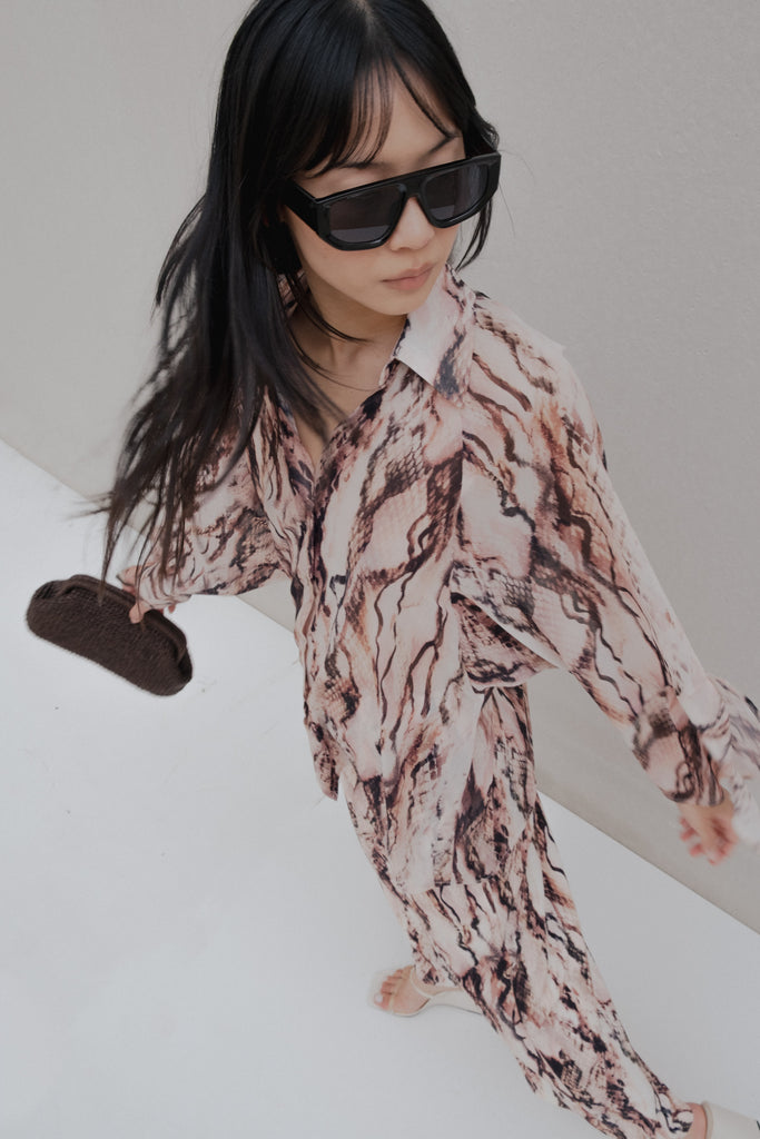 CALÇAS CULOTTE ESTAMPADAS