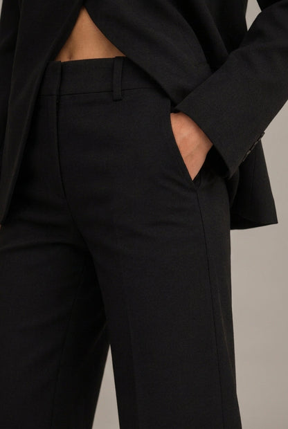 CALÇA RETA COM CINTURA BAIXA