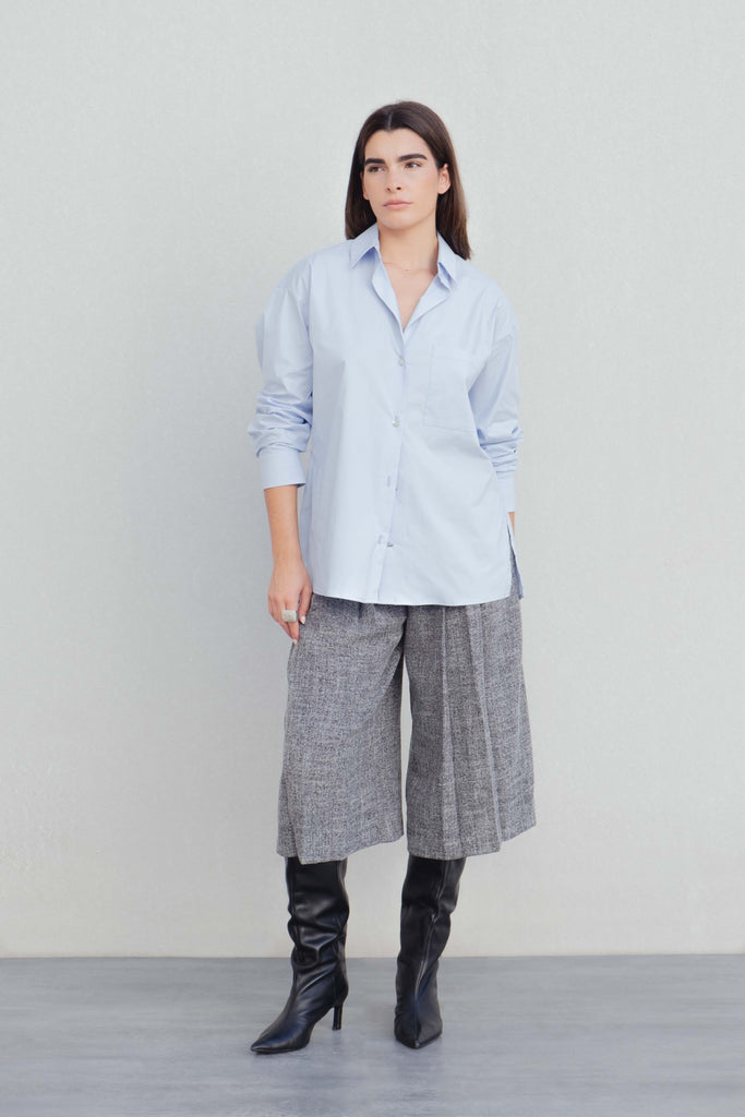 CAMISA DE POPELINE OVERSIZED
