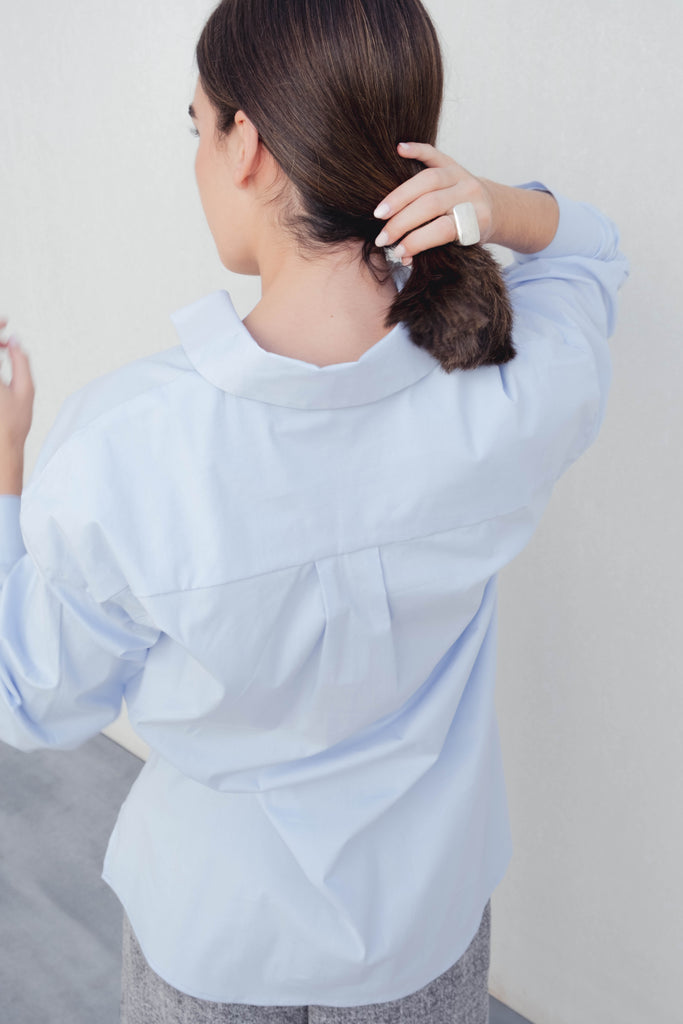 CAMISA DE POPELINE OVERSIZED