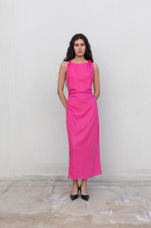 VESTIDO DE LINHO